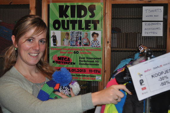 Kids Outlet op 13 januari 2013 in Dendermonde Kids Outlet