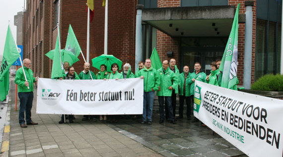 ACV voert actie