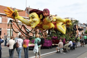 De winnaars van de bloemencorso in Dendermonde