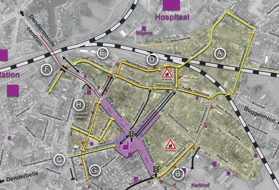 circulatieplan sint-gillis