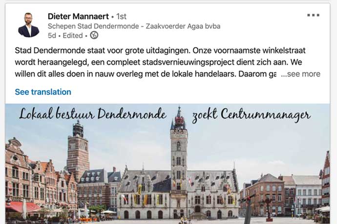 centrummanager dendermonde